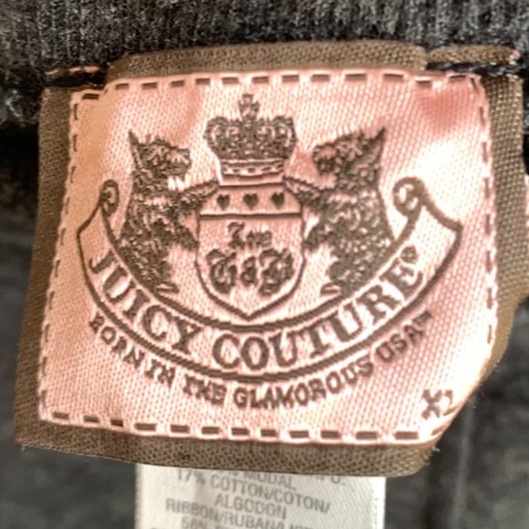 Juicy Couture Dark Gray Cargo Lounge Pants - Picture 3 of 8